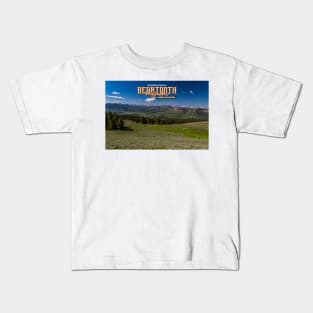 Beartooth Highway Wyoming and Montana Kids T-Shirt